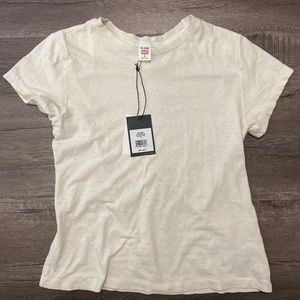 Re/Done Vintage White Tee
